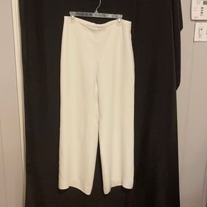 Ivory Armani Collezioni Dress Pants